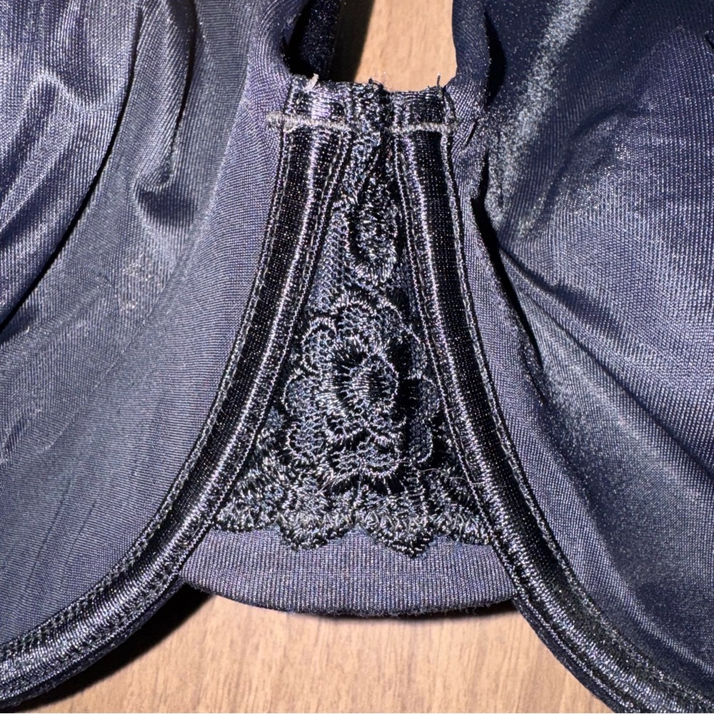 Vanity‎ Fair 38DDD Beauty Back Full Figure Back Smoothing Minimizer Bra Black - Picture 4 of 5